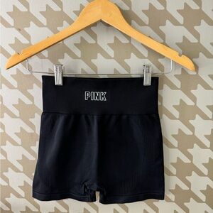 PINK Victoria's Secret Black Bike Shorts